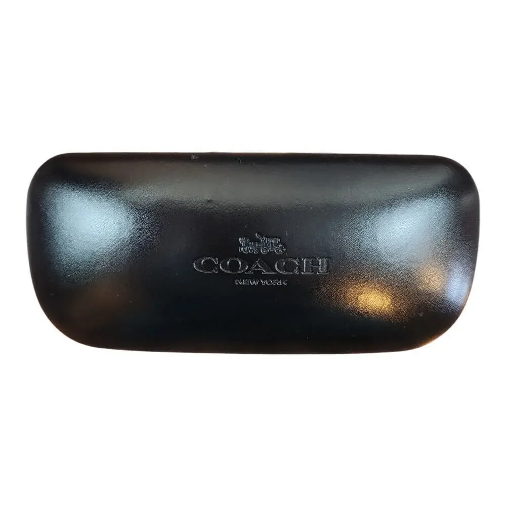 Coach‎ sunglasses glasses hard case black logo